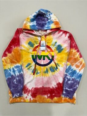 Michael Kors Hoodie XL Tie Dye
Rainbow Pride Sweatshirt Oversized
Logo Cozy